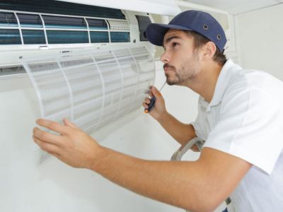 تعمیر کولر گازی در چند مرحله